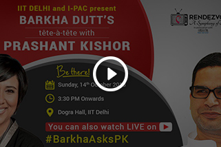 Barkha Dutt at IIT Delhi